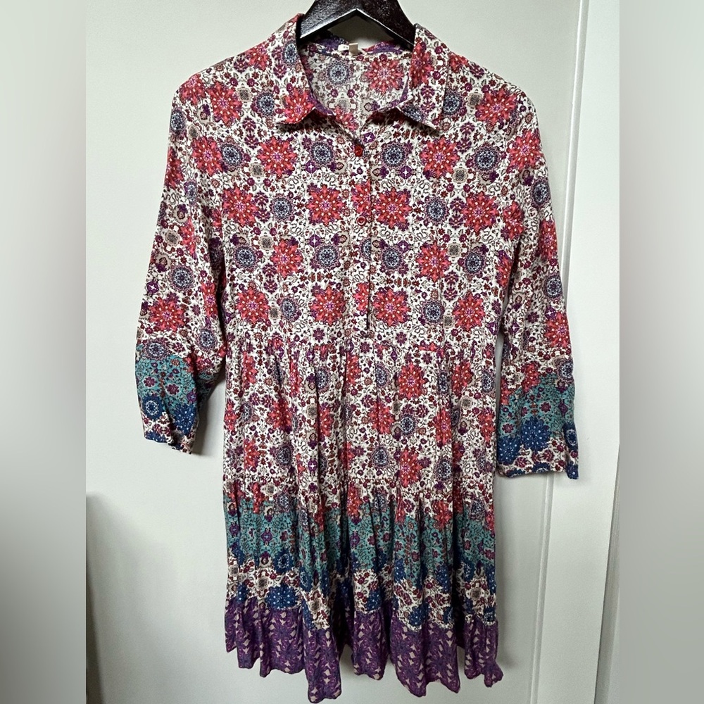 Women’s En Crème beautiful boho chic top.